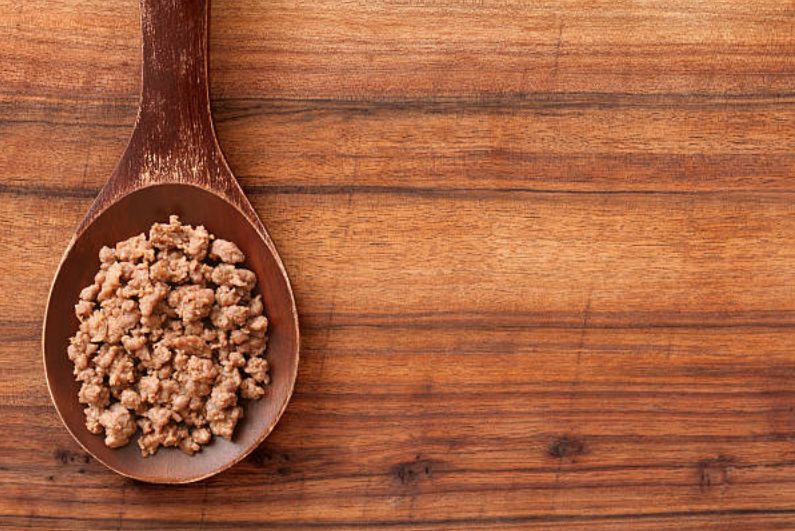 What is ground beef?